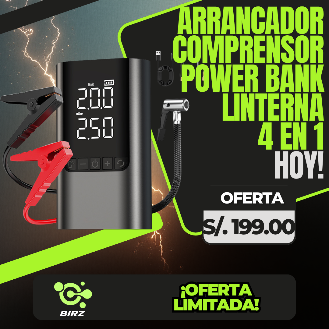 Arrancador Premium 4 en 1