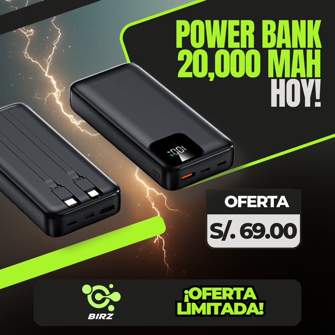 Power Bank 20 000 Mah